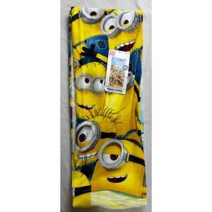 Despicable Me Minions Beach Towel Cotton 28x58 Minion Beach Surf Locals Only